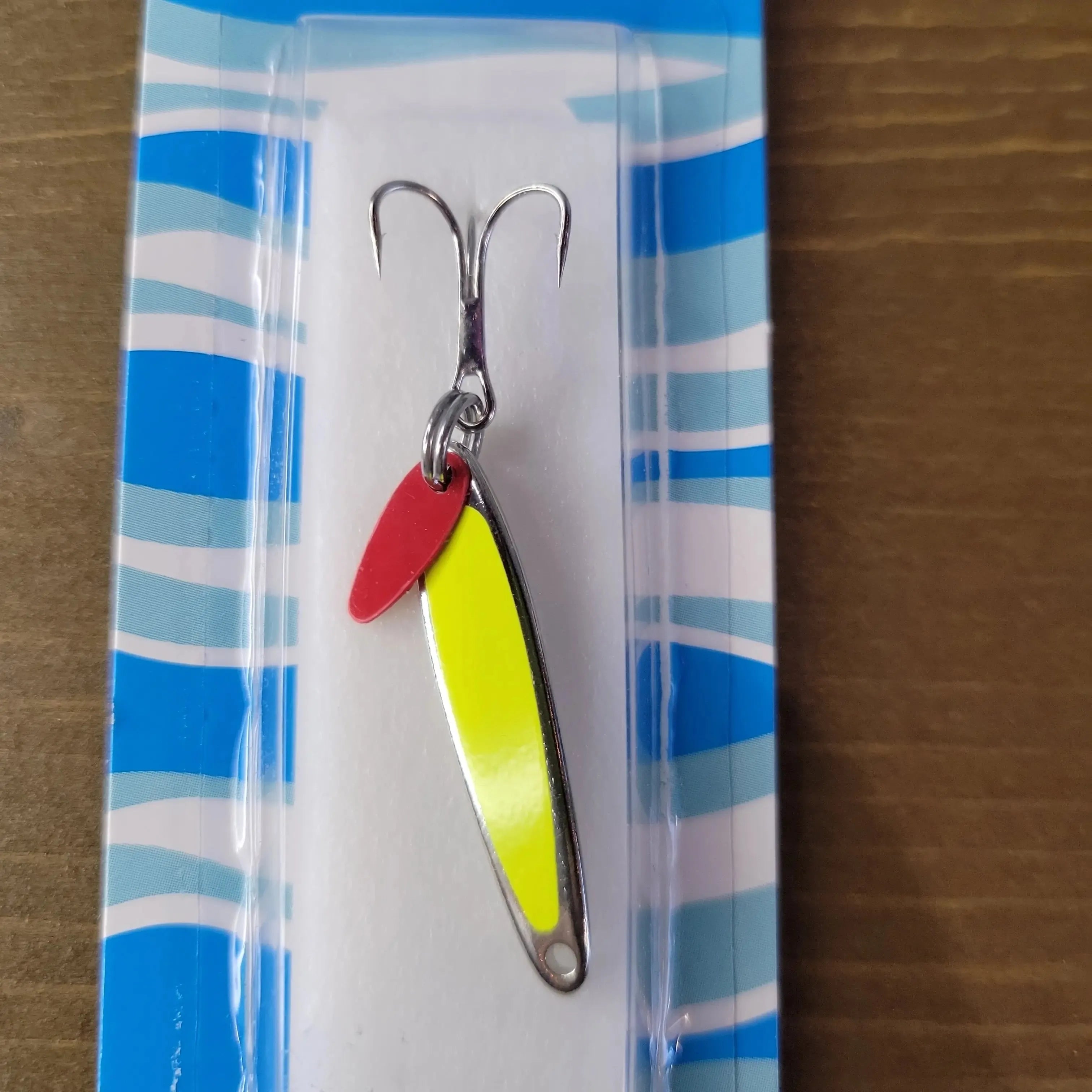 Swedish Pimple #3 Jigging Lures 1/5oz Fluorescent Yellow
