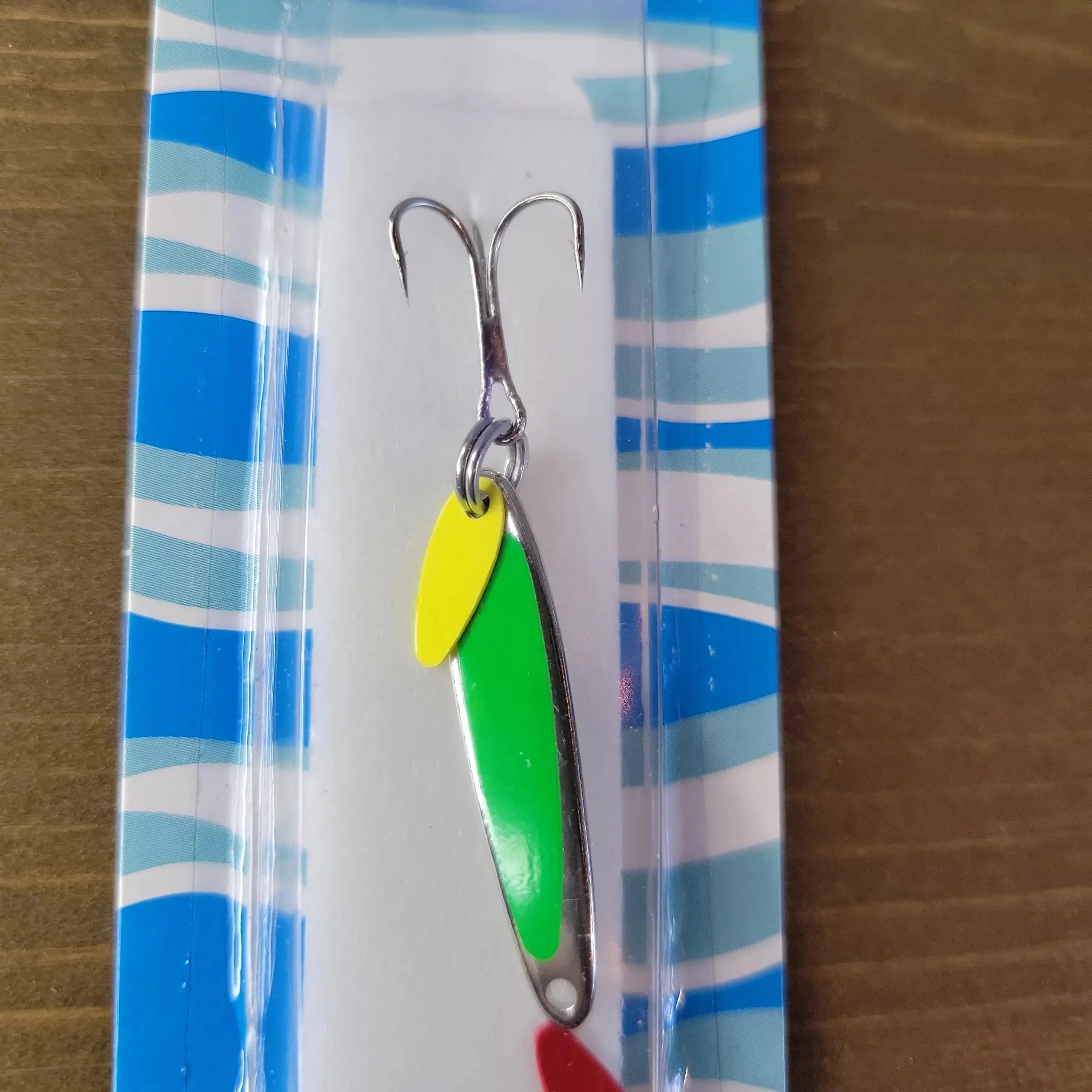 Swedish Pimple #3 Jigging Lures 1/5oz Fluorescent Green