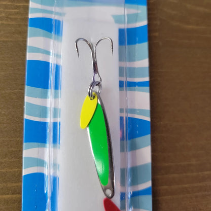 Swedish Pimple #3 Jigging Lures 1/5oz Fluorescent Green