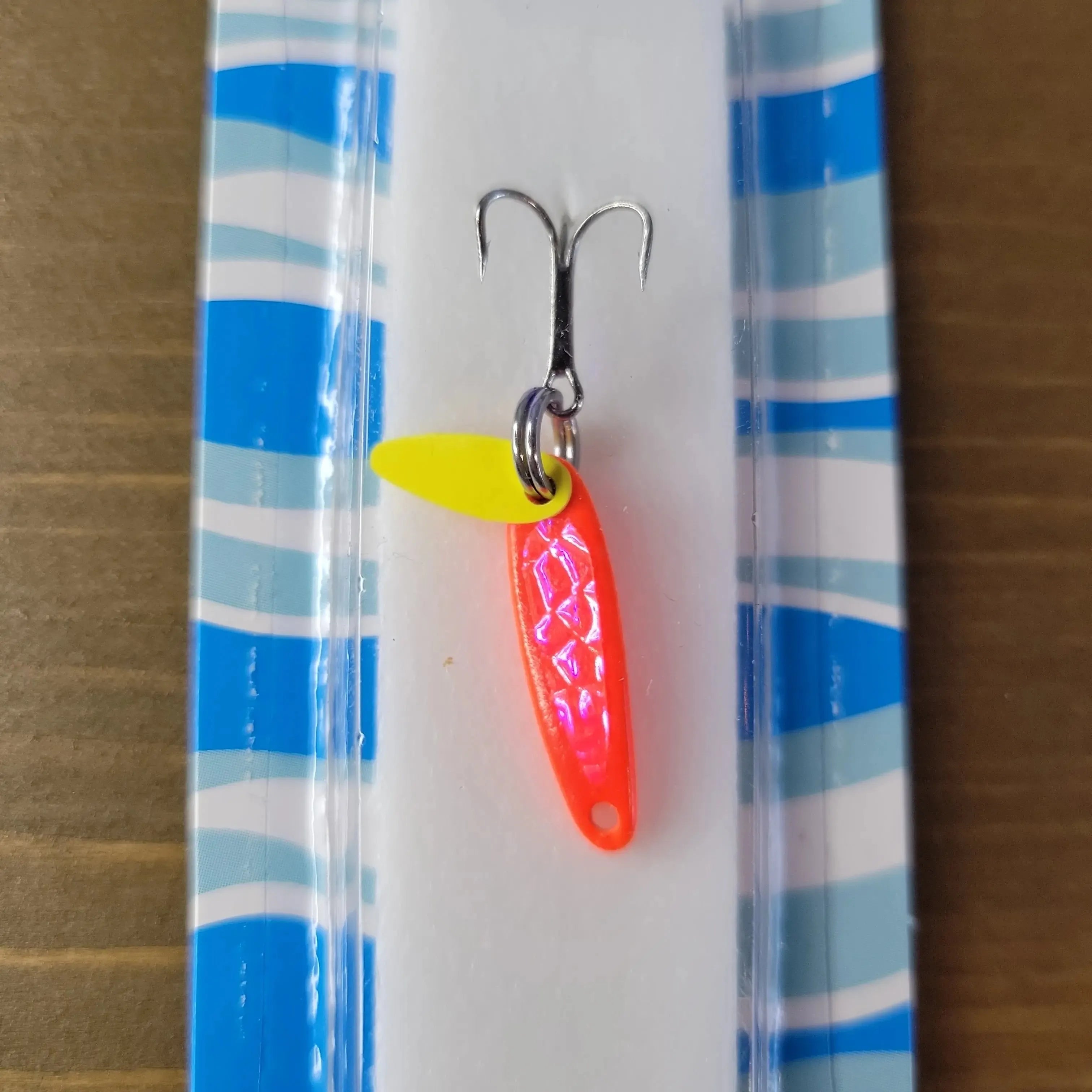 Swedish Pimple #2 Jigging Lures 1/10oz Orange Ice
