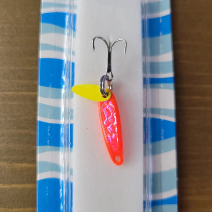 Swedish Pimple #2 Jigging Lures 1/10oz Orange Ice