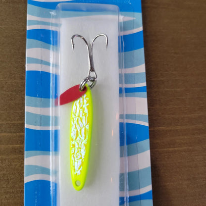 Swedish Pimple #3 Jigging Lures 1/5oz Yellow Ice