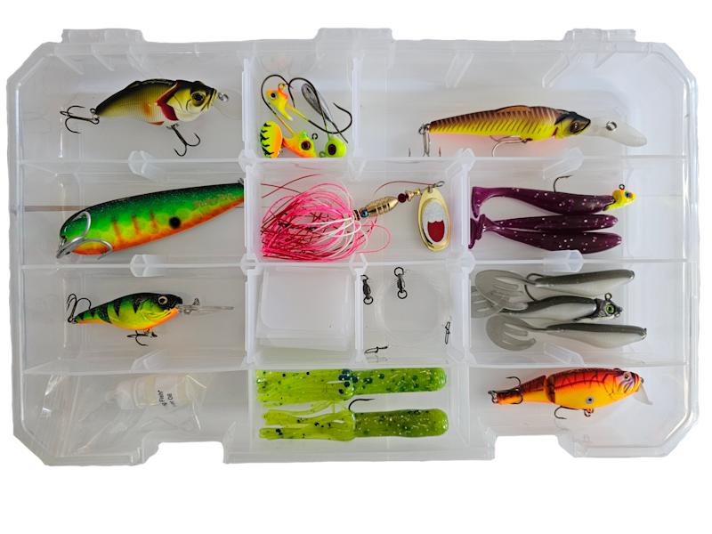 GTB Pike & Walleye Tackle Box Package