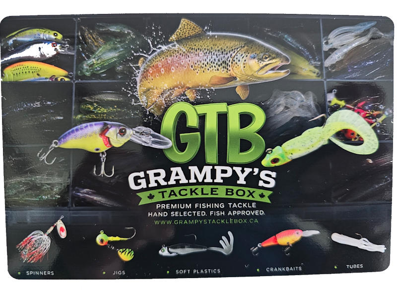 GTB Pike & Walleye Tackle Box Package