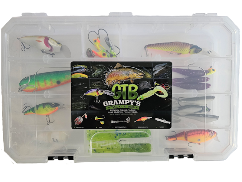 GTB Pike & Walleye Tackle Box Package