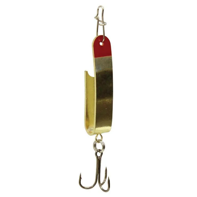 COMPAC Tumblers Trout Fishing Lures Gold with Red Tip uncarded