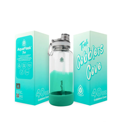 AquaFlask Trek V2 40oz Tritan Water Bottle – BPA-Free & Leak-Proof
