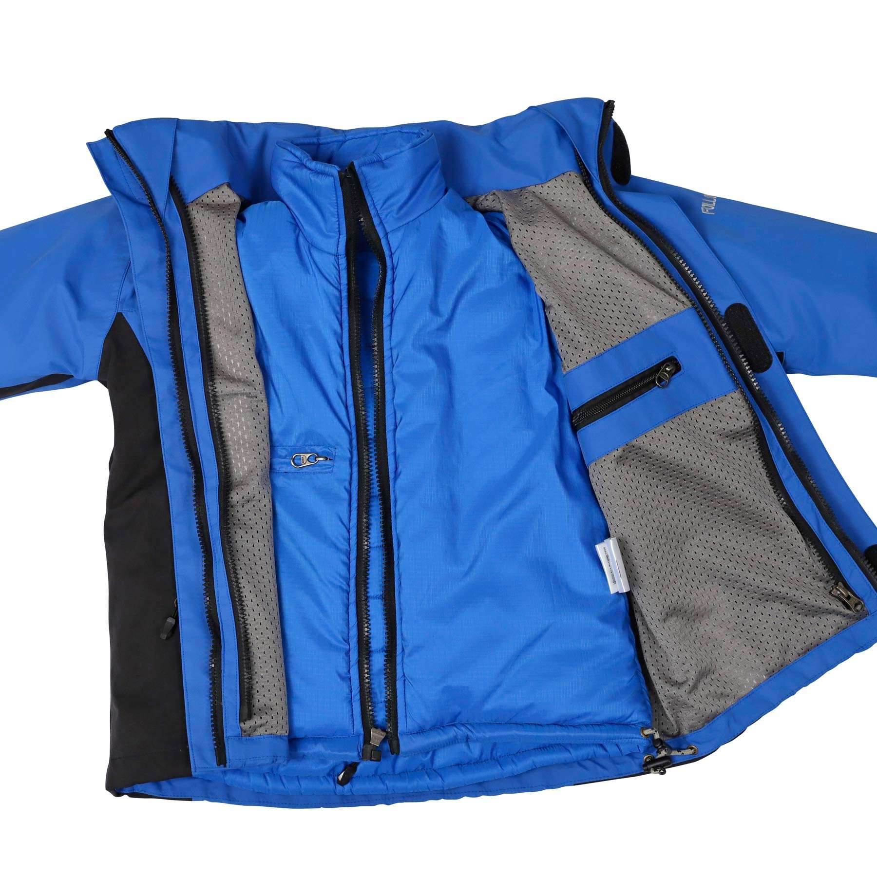 Kids Avalanche 3-in-1 Winter Jacket 300GSM – Blue / Black