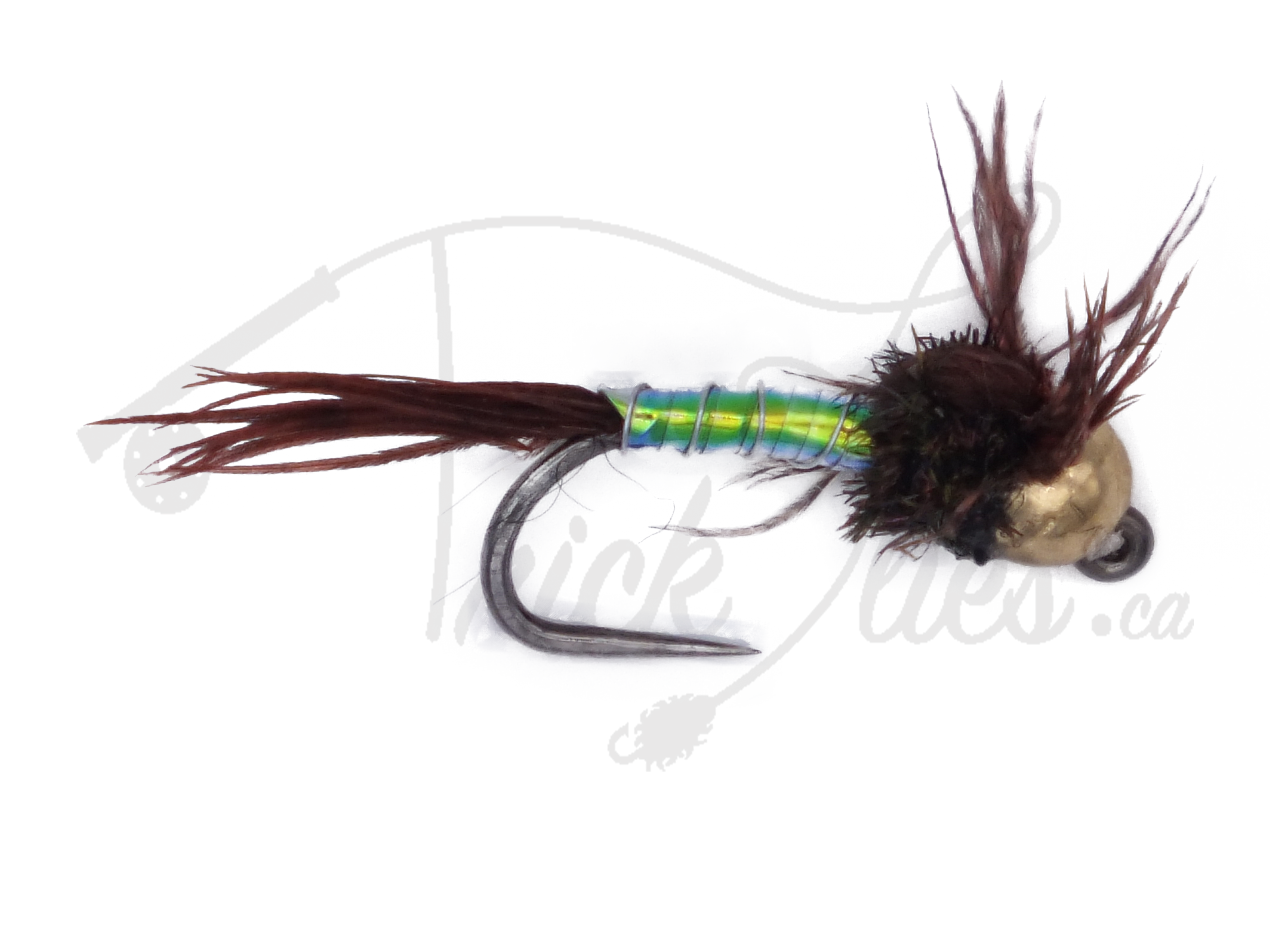 Tungsten Jighead Lightning Bug Barbless