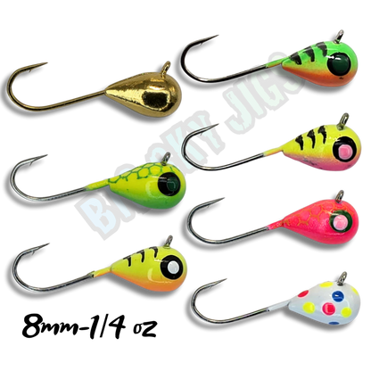 🍁Big Sky Tungsten Jigs 8mm 1/4oz