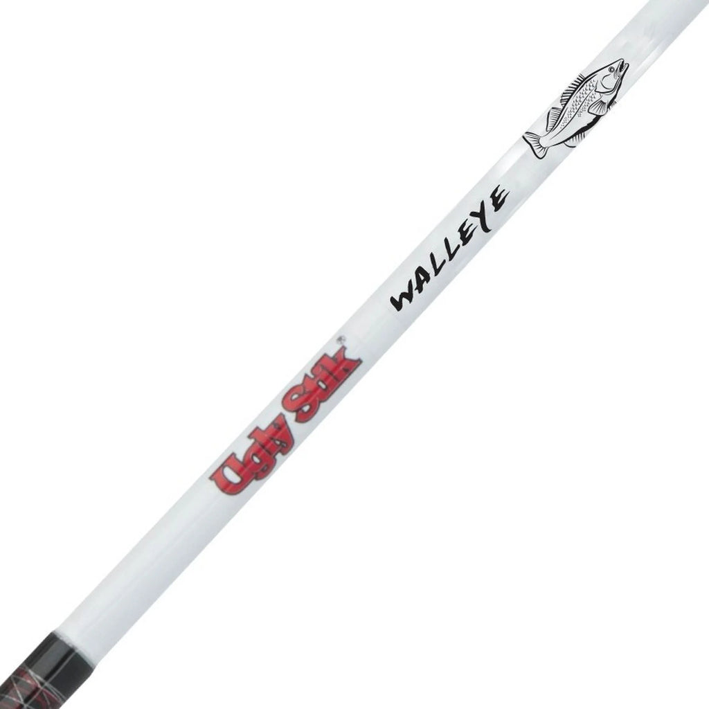 Shakespeare Ugly Stik Walleye Combo - 7', Medium Light, 2 pc, Round Reel Line Counter