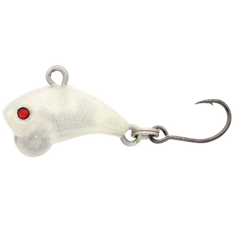 Euro Tackle Z-Viber Micro 1/16oz Jigging Lure Albino Glow