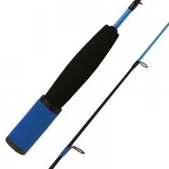Streamside Warrior Ice Fishing Rod on white background