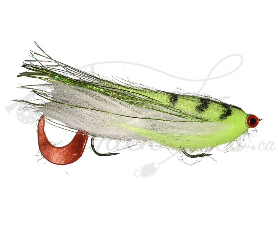 Wiggle Tail Charteuse/White