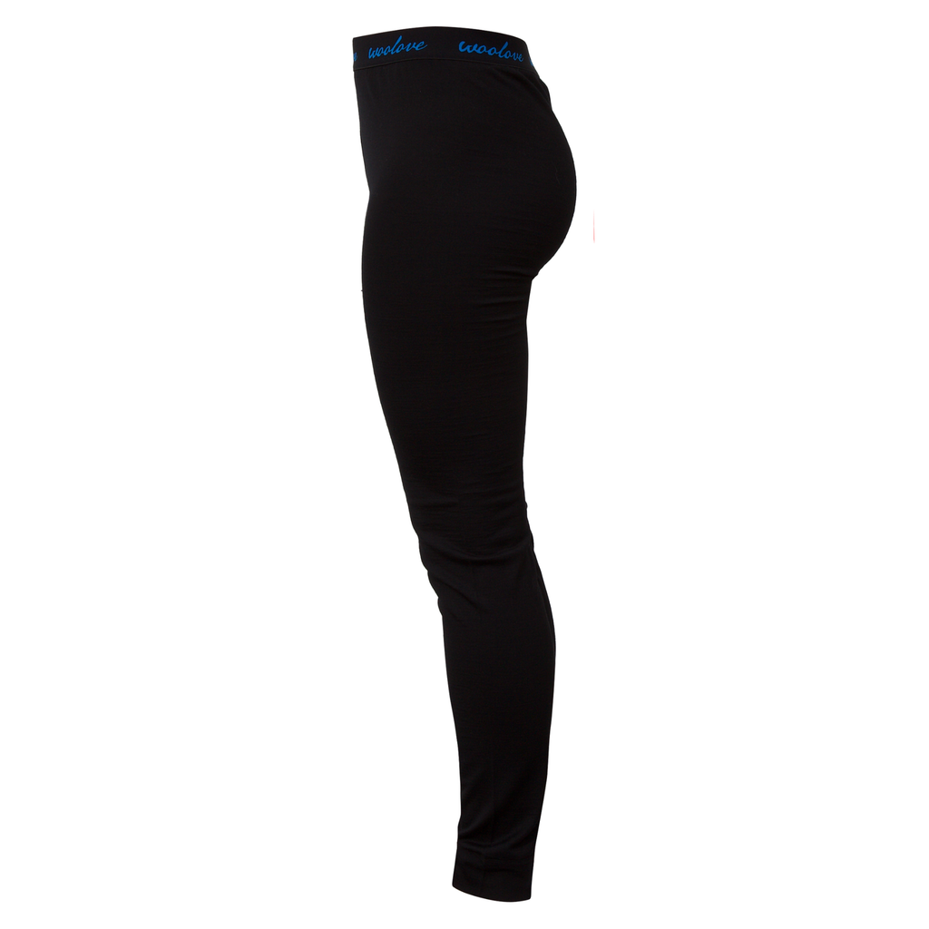 Women's 100% Merino Wool Thermal Long Underwear Base Layer Leggings 260 GSM - Heavyweight