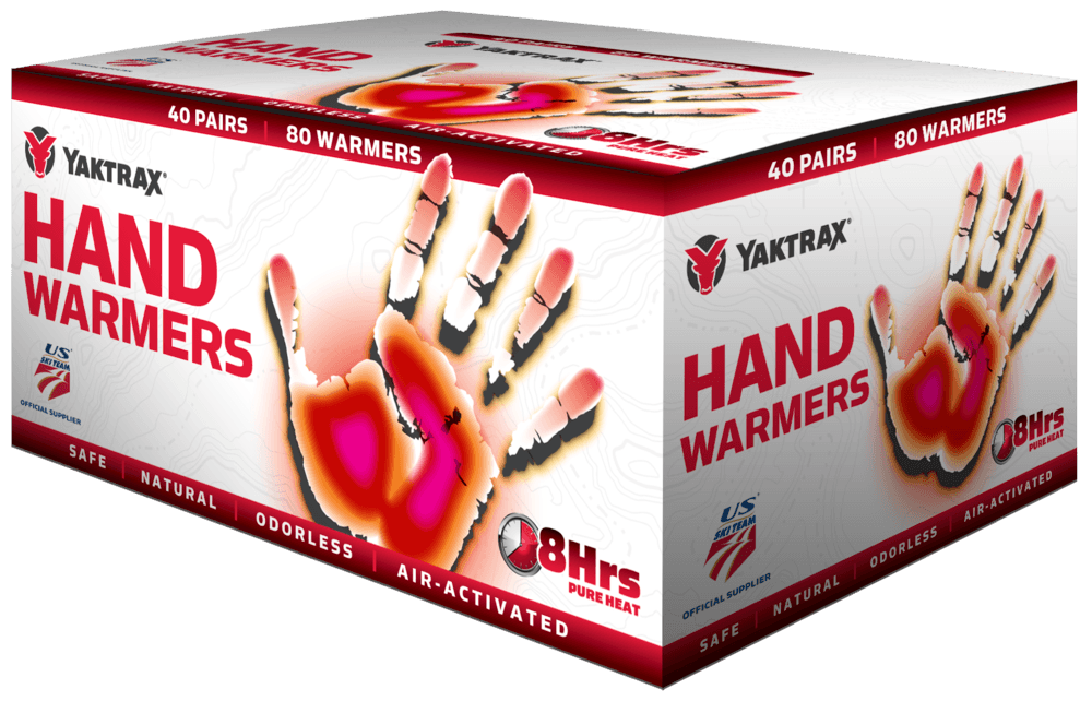 YAKTRAX Hand Warmers - Box of 40