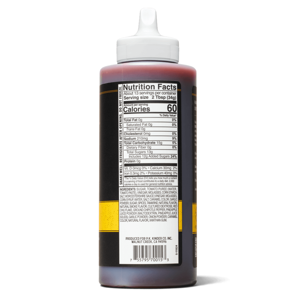 Kinder's Gold Label Chipotle Pineapple BBQ Sauce