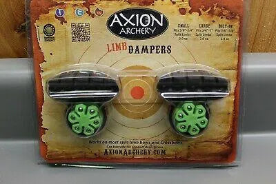 Axion Archery Hybrid Limb Damper Green - Small