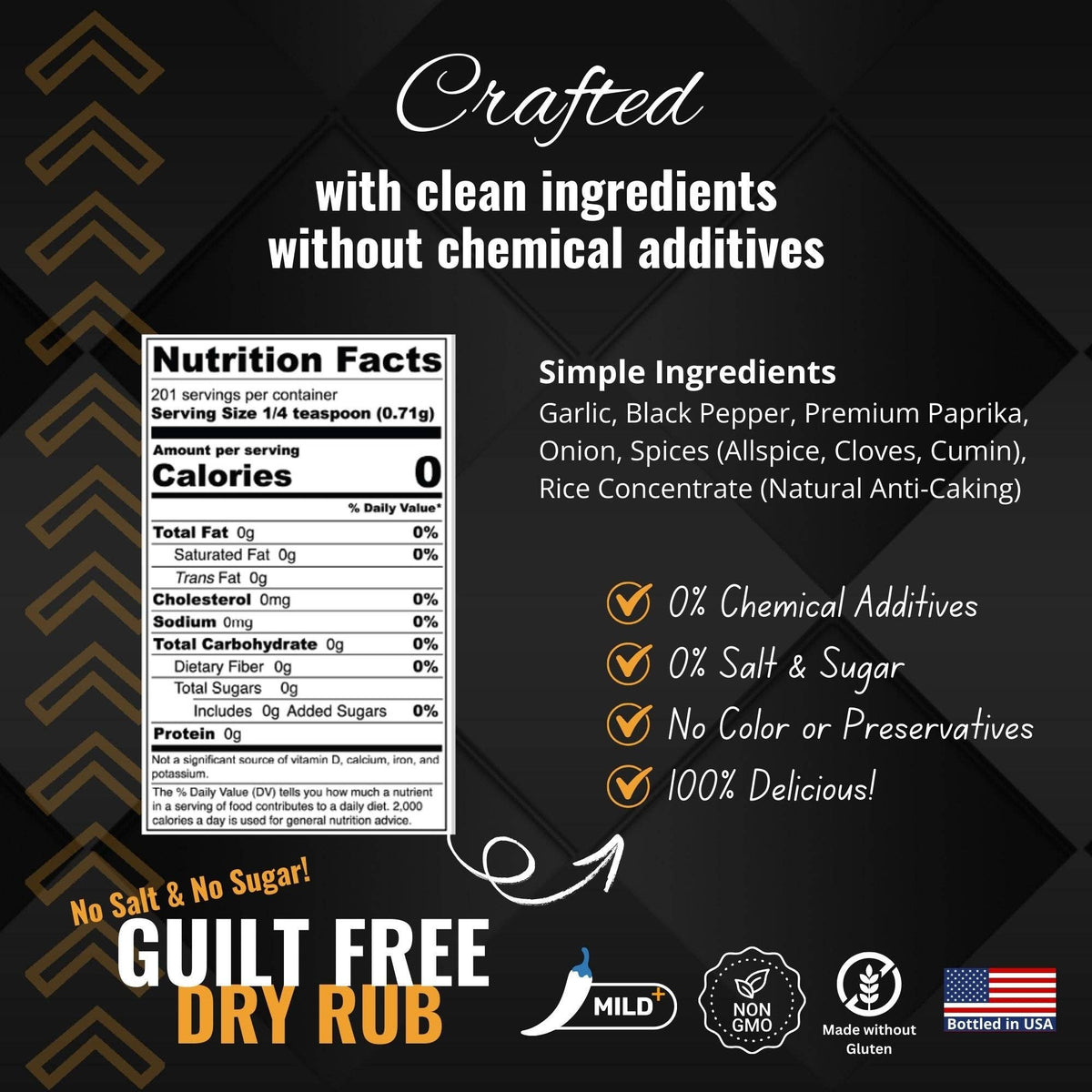 Shake to Elevate Guilt Free Classic No Salt & No Sugar Seasoning
