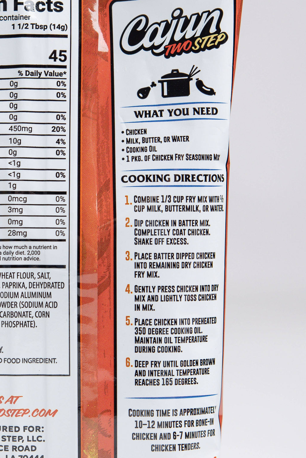Cajun Two Step Chicken Fry