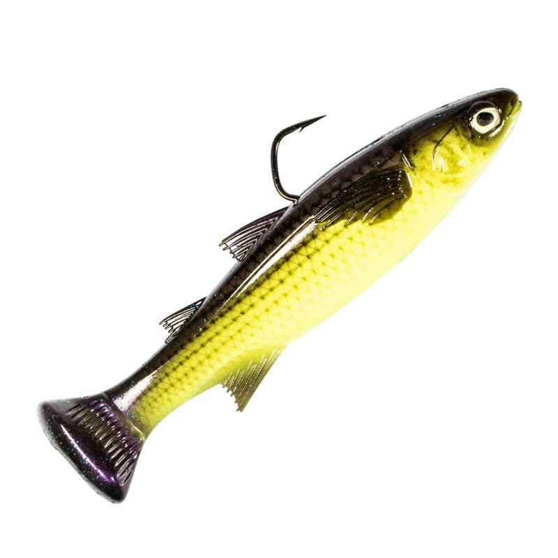 Z-Man 4.5" Mulletron LT Line-Through Top Hook Swimbait - Bayou Tiger