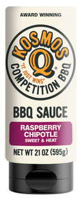 Kosmos Q Raspberry Chipotle BBQ Sauce 21oz