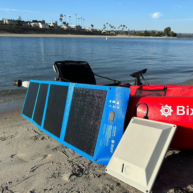 Bixpy K-1 Outboard Kit with SUN80 Solar Panel