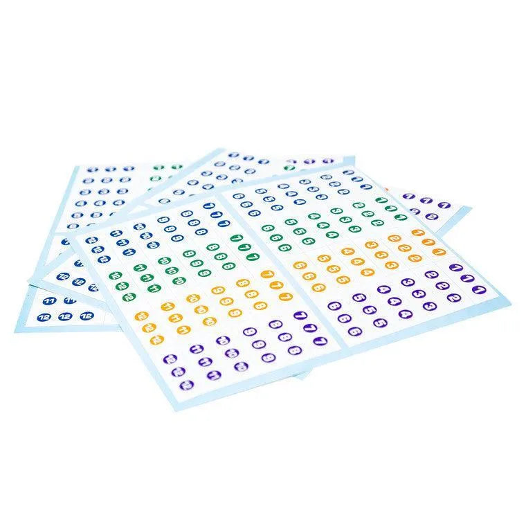 Bohning Archery Arrow Numbering Decal