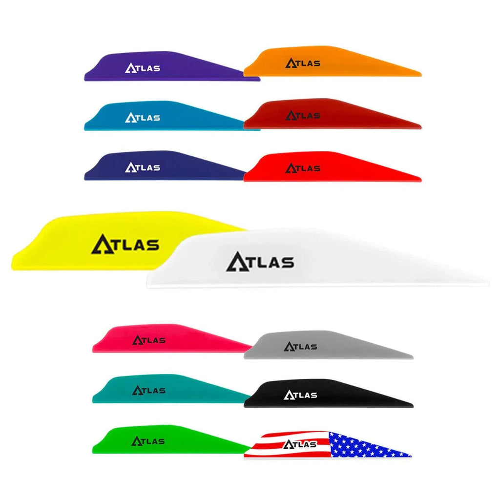 Bohning Archery  Atlas Vane 2.8" - 36 Pack