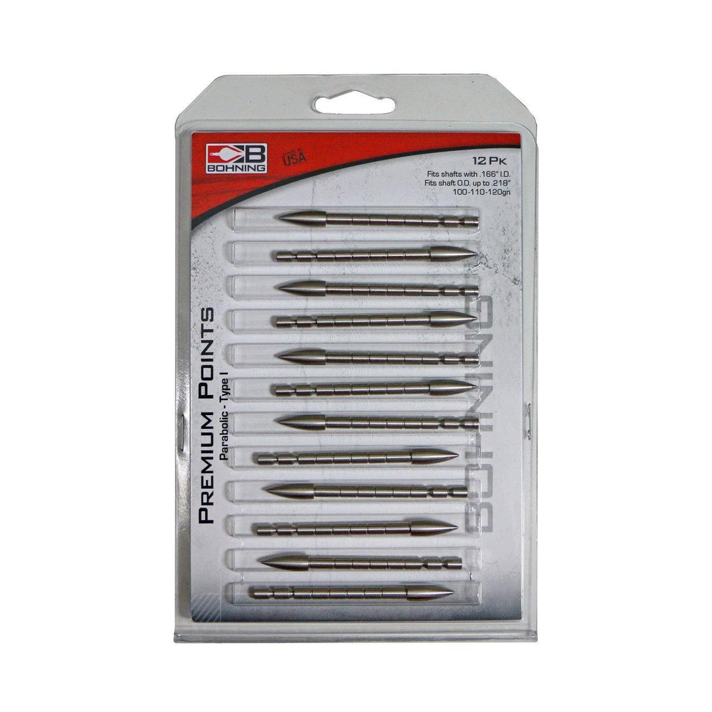 Bohning Archery Parabolic Break-off Points ID .166" - 12 Pack