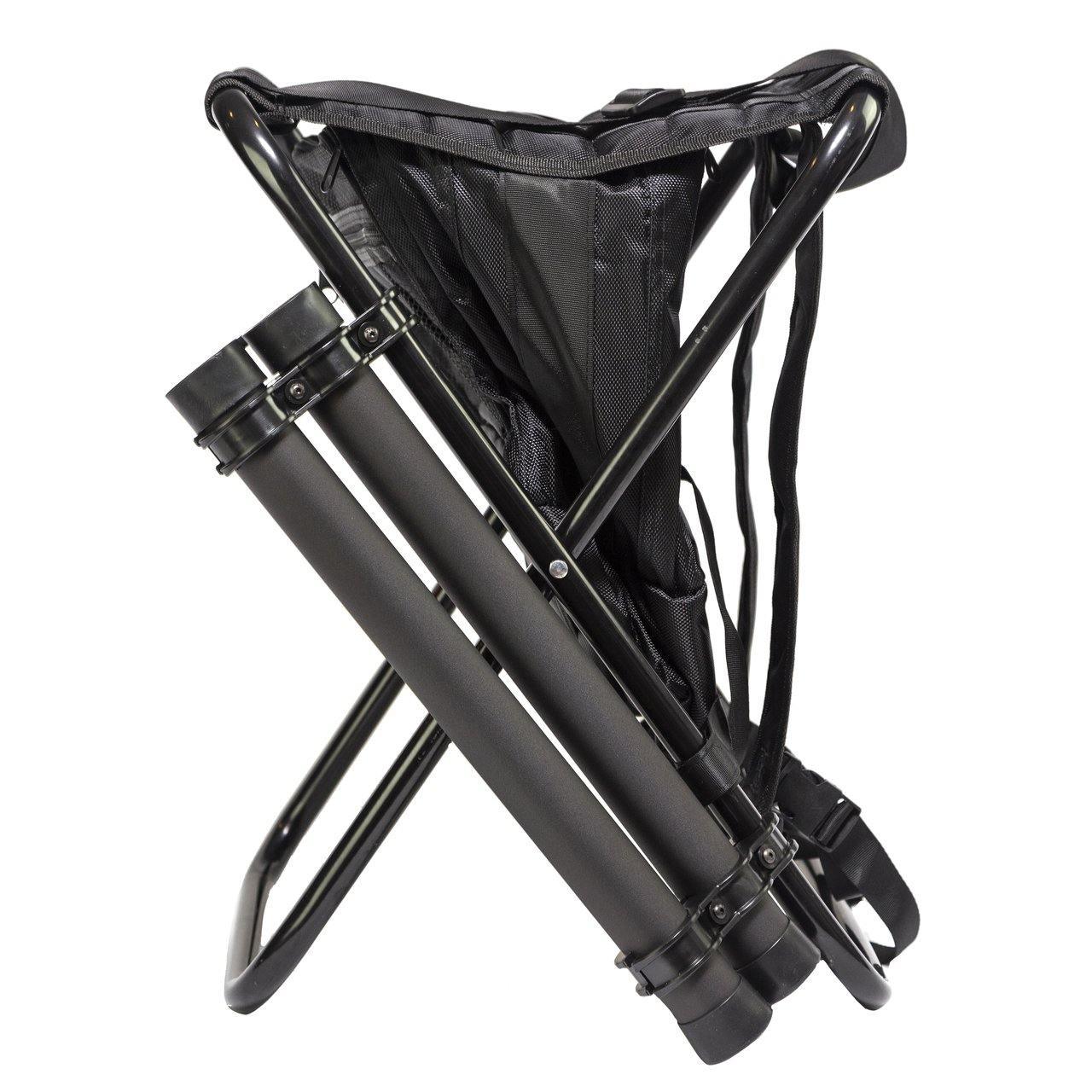 Bohning Archery Shooter Stool With Arrow Tubes/Umbrella Holder