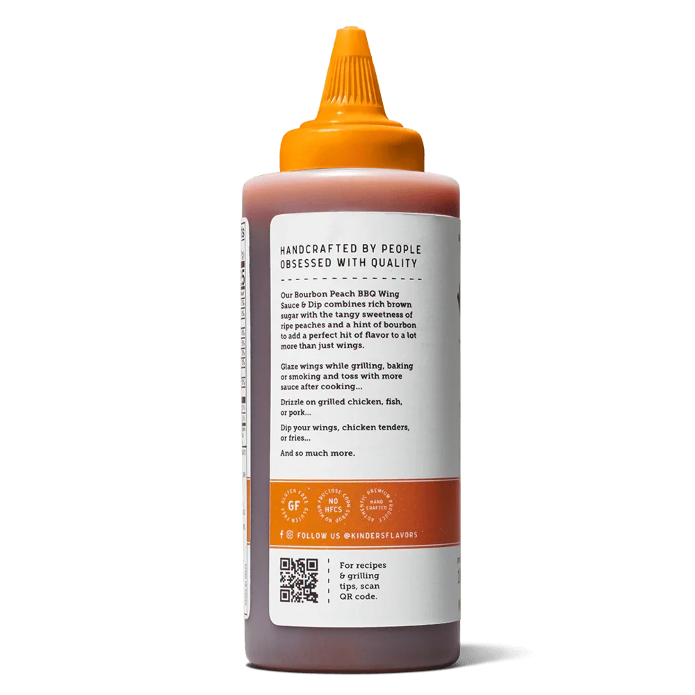 Kinder's Bourbon Peach BBQ Wing Sauce