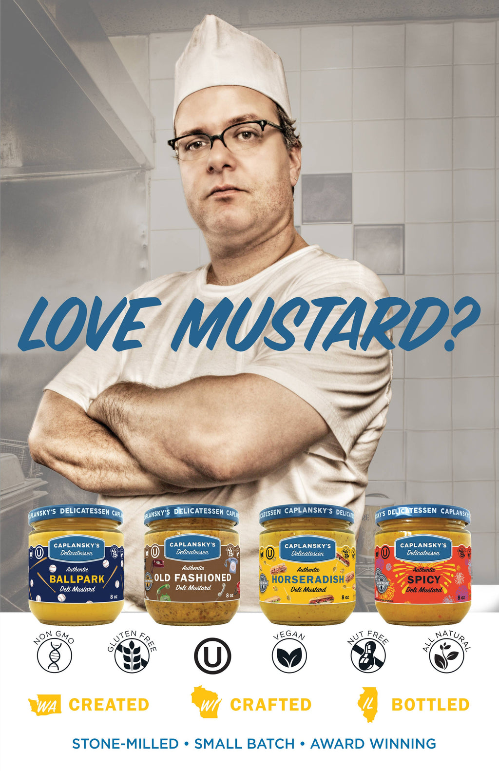 Caplansky's Deli Mustard - Spicy