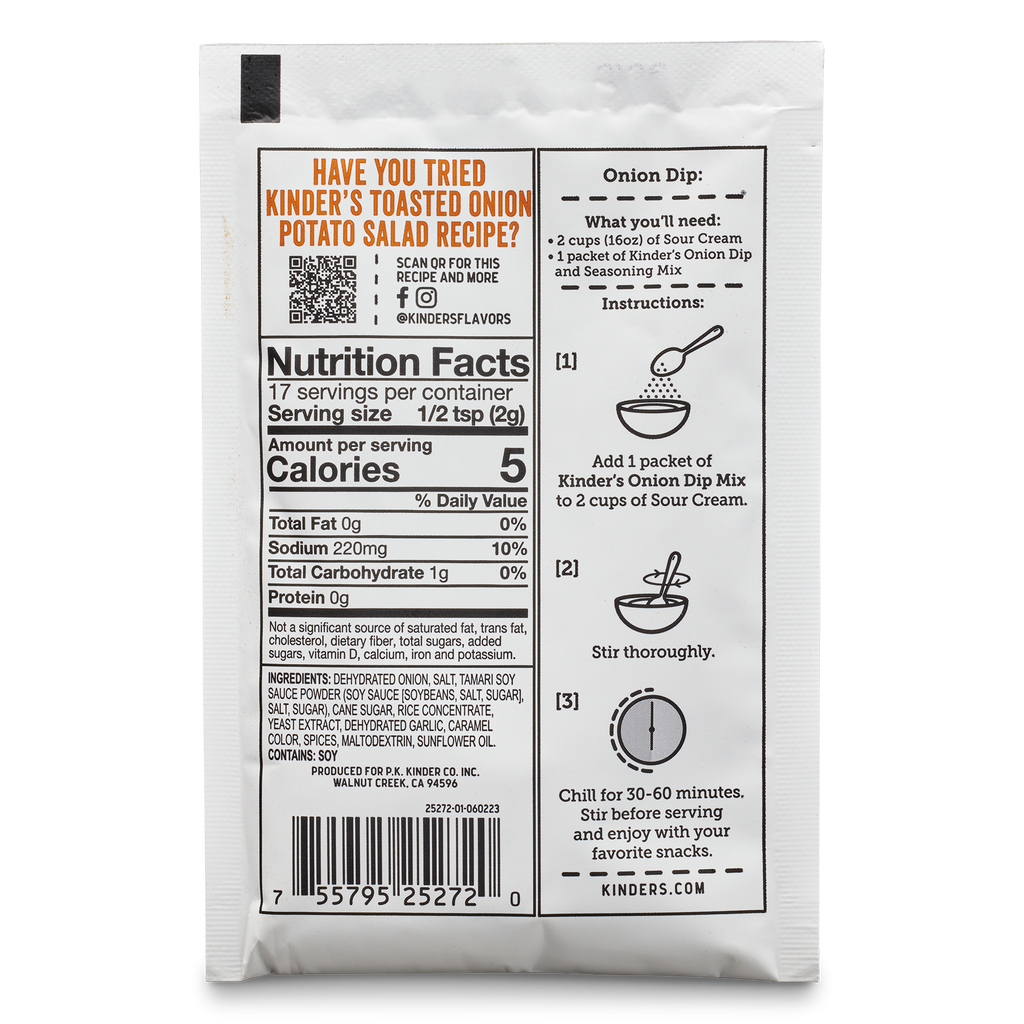 Kinder's Onion Dip
