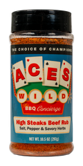 Aces Wild BBQ High Steaks Beef Rub