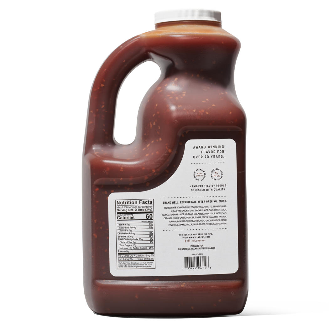 Kinder's Roasted Garlic BBQ Sauce (Bulk)