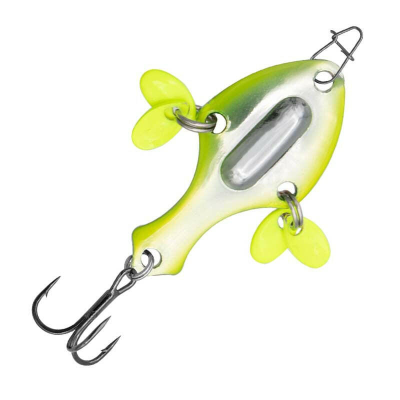 Euro-Tackle Spade Blades 1/16oz Chartreuse