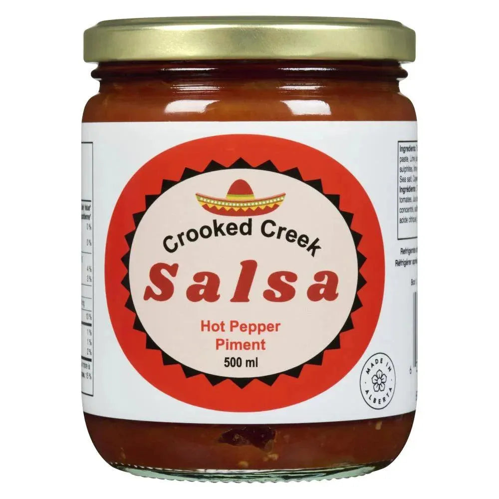 Crooked Creek Hot Pepper Salsa