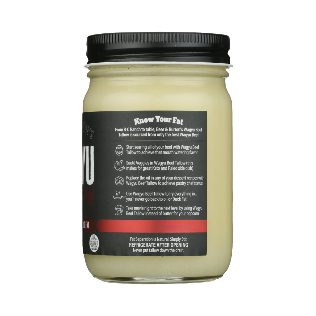 Bear & Burton's X RC Ranch Wagyu Beef Tallow
