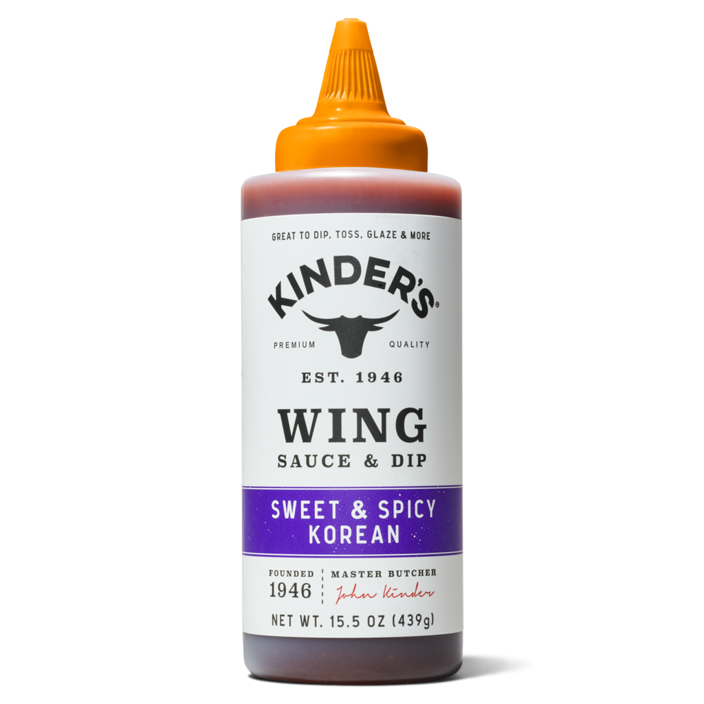 Kinder's Sweet & Spicy Korean Wing Sauce & Dip (Best Before 05/16/26)