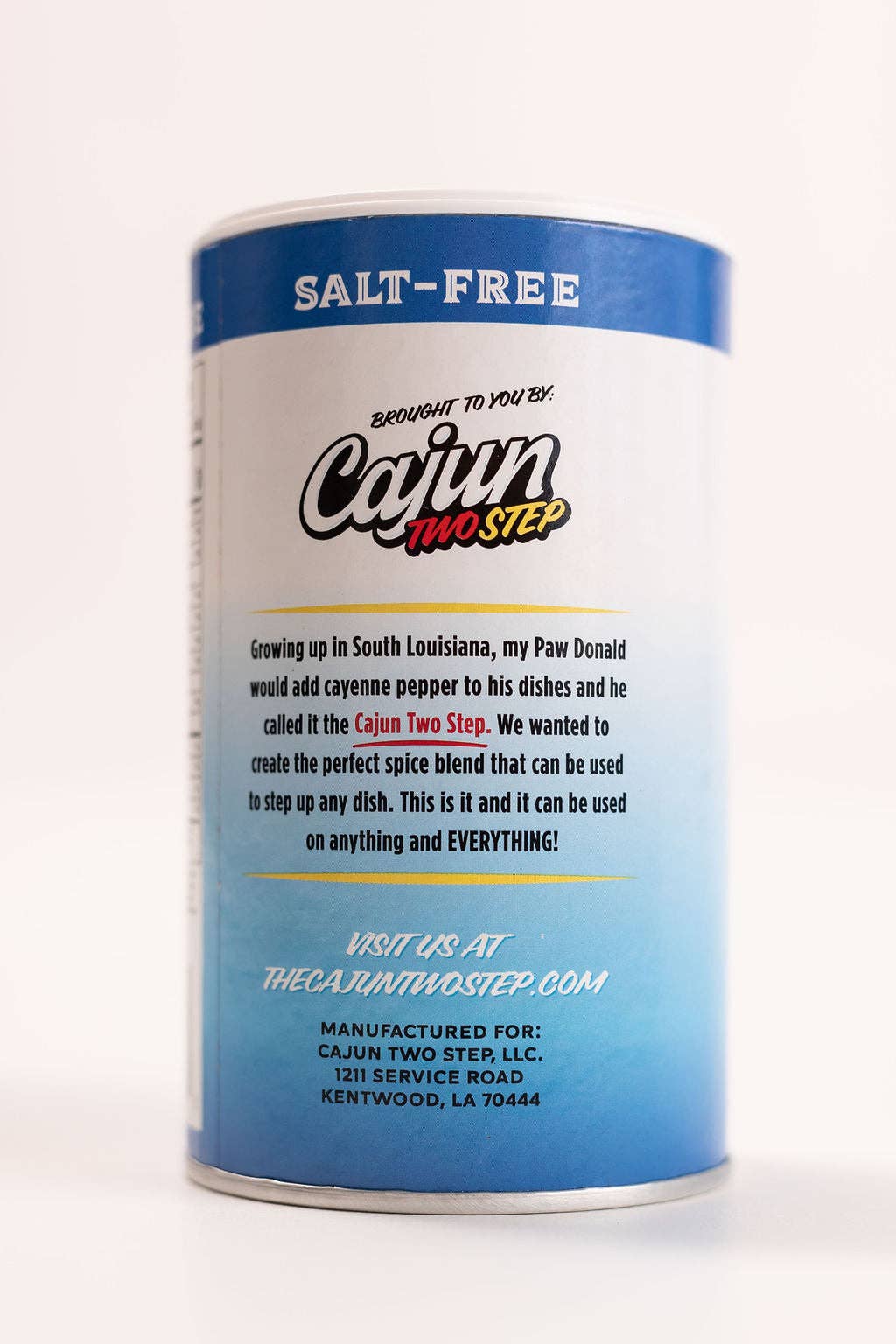Cajun Two Step Salt Free All-Purpose Seasoning