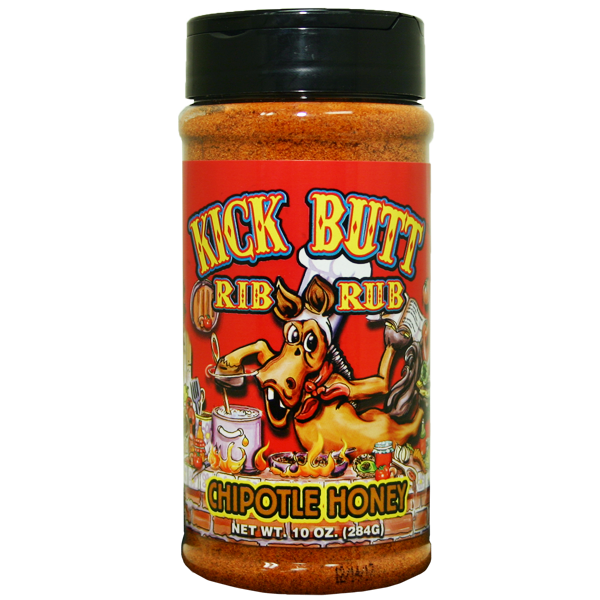 Kick Butt Chipotle Honey Rib Rub - 10oz