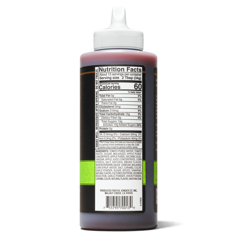 Kinder's Gold Label Bourbon Apple BBQ Sauce
