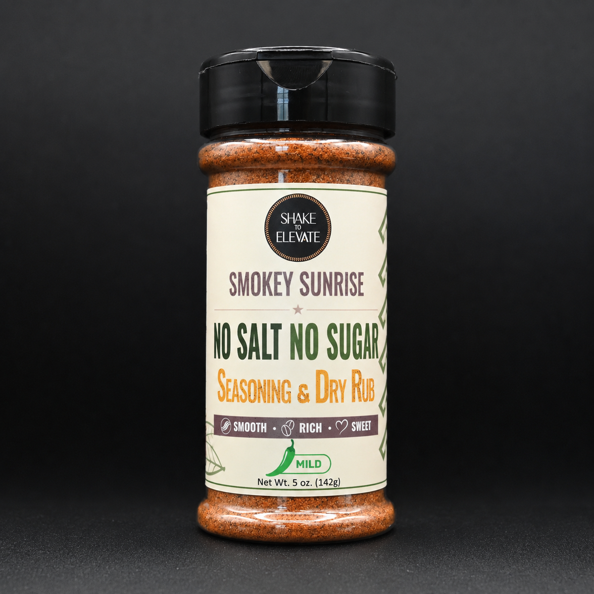 Shake to Elevate Guilt Free Smokey Sunrise No Salt & No Sugar Seasoning