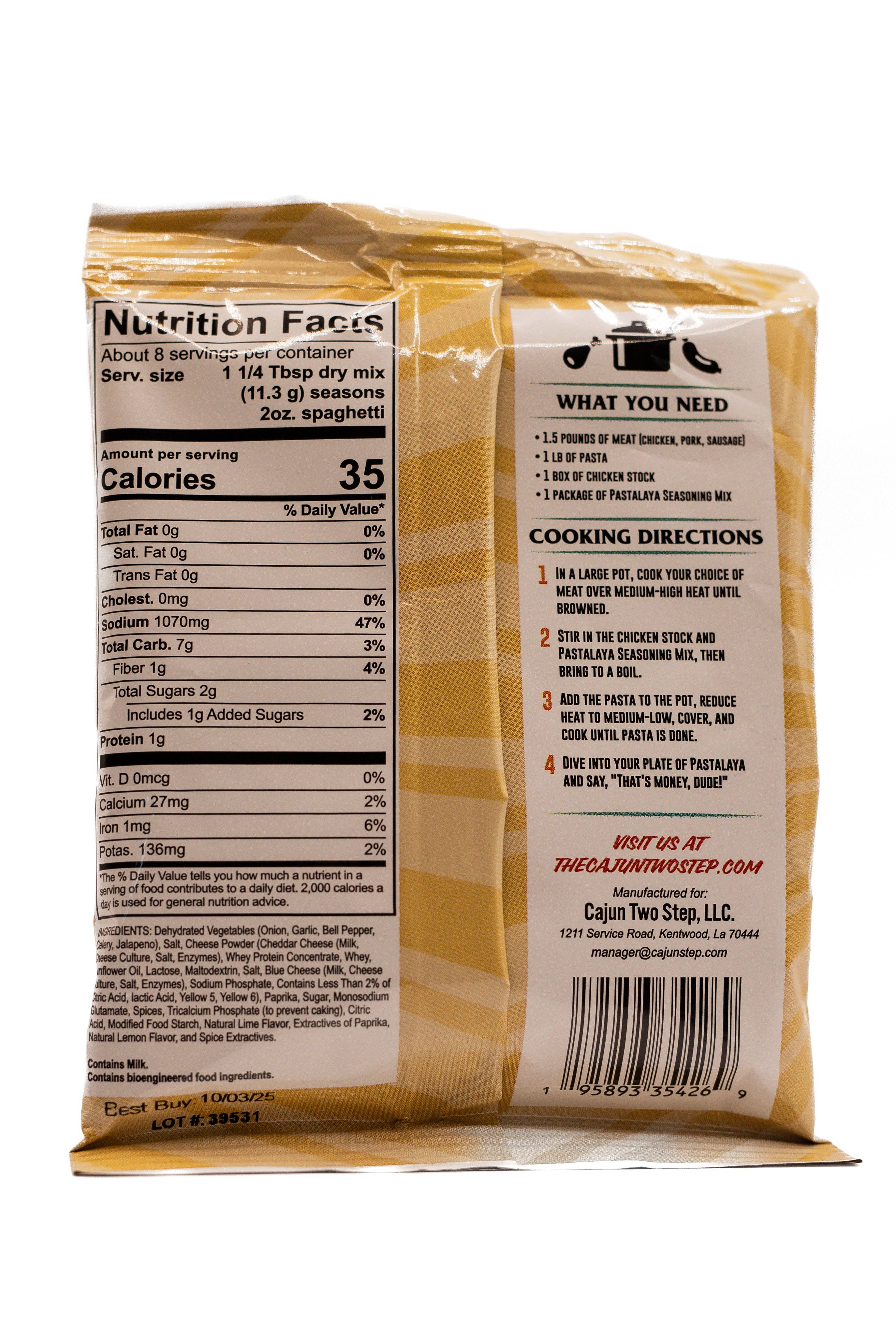 Cajun Two Step Pastalaya Pasta Mix