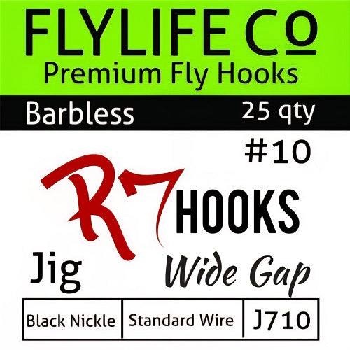 FLY LIFE CO - R7 WIDE GAP JIG HOOK