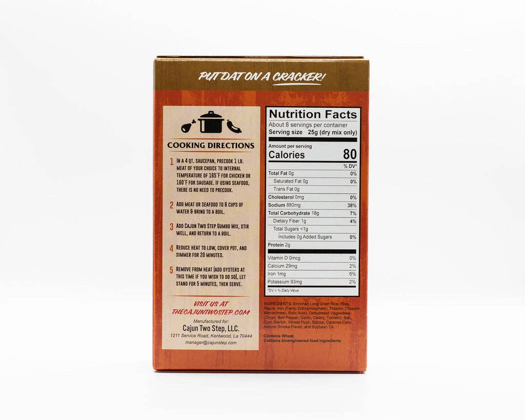 Cajun Two Step Gumbo & Rice Entree Mix