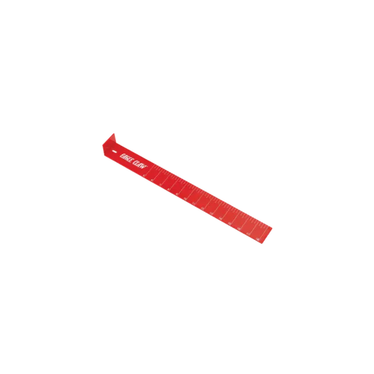 Eagle Claw Fish Measuring Board 18" (Bump Board) Red