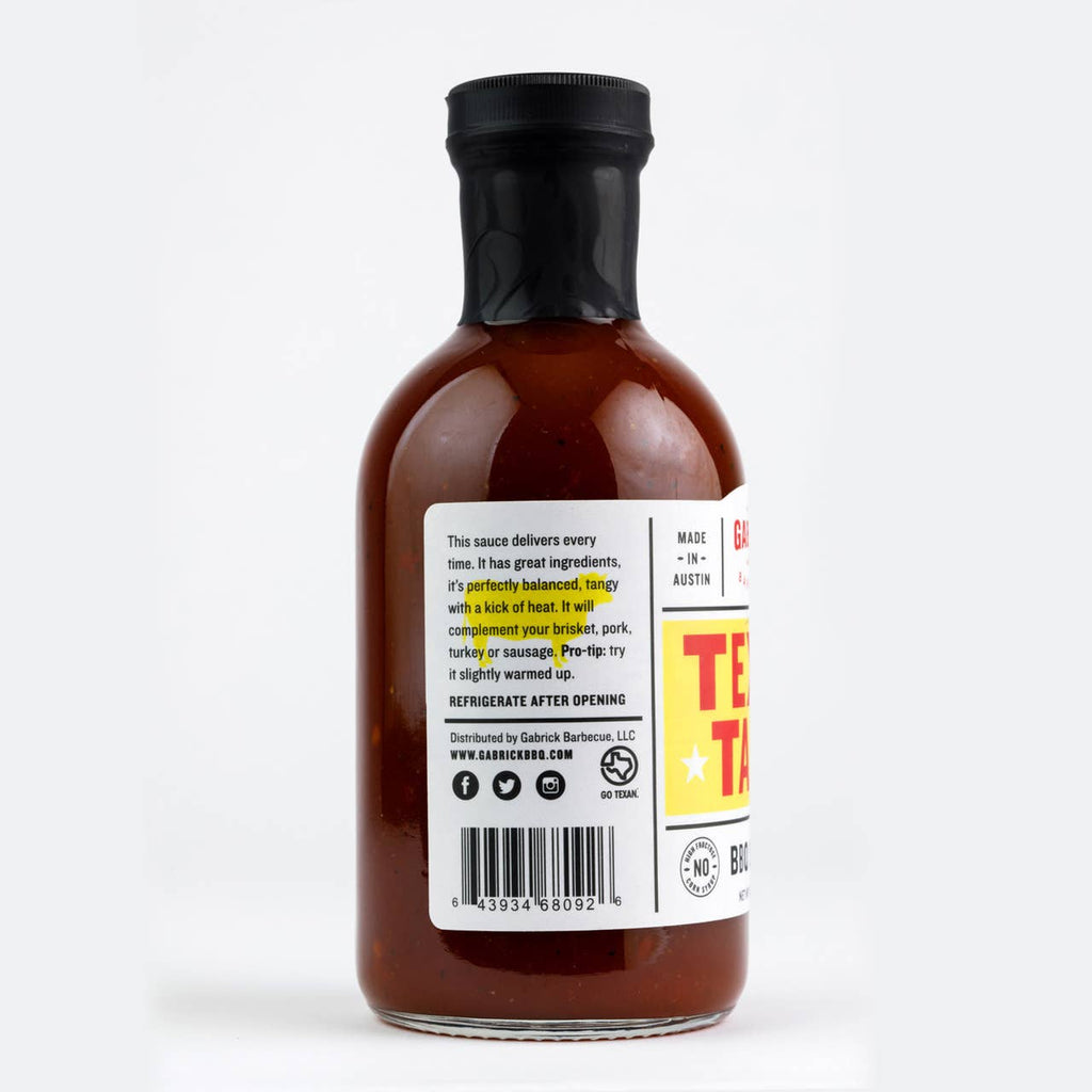 Gabrick BBQ Sauce Co. Texas Tang BBQ Sauce