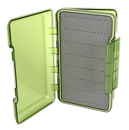 Waterproof Streamer Slit Foam Fly Box - Double Sided - Large